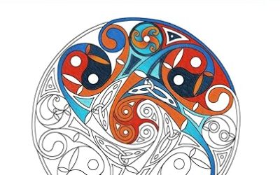 FEATURED BOOK: Celtic Mandalas Coloring Book: 20 Original, Hand-Drawn Celtic Mandalas by Kristen N. Fox